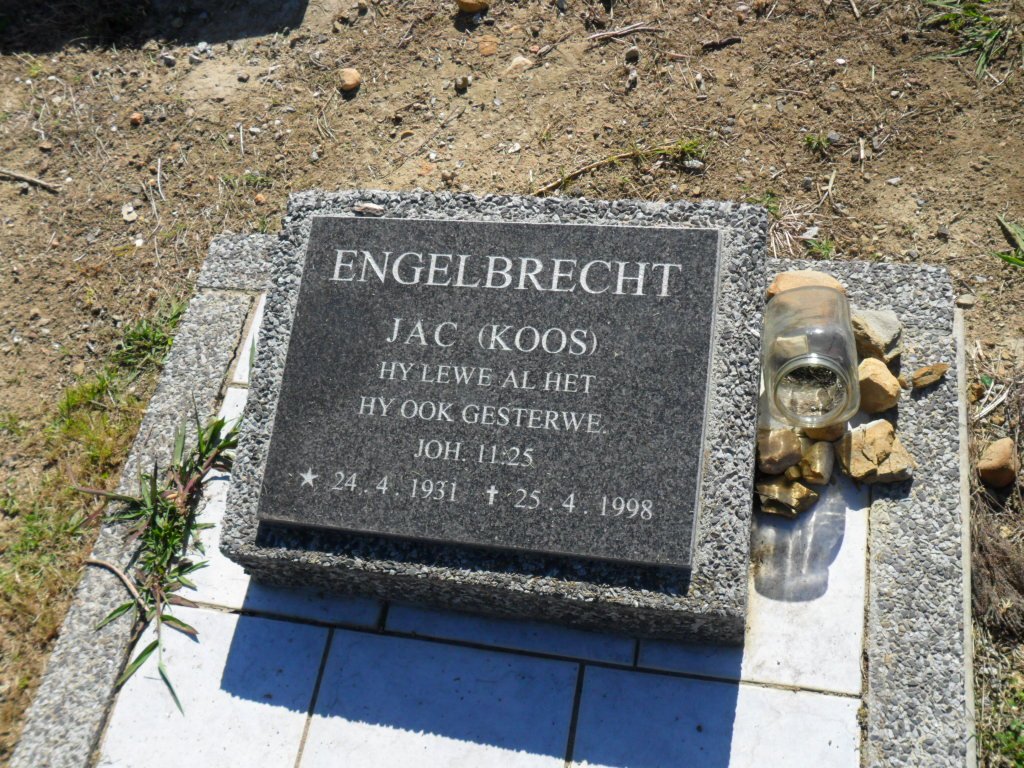 ENGELBRECHT Jac 1931-1998