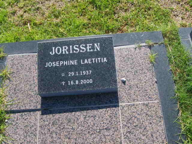 JORISSEN Josephine Laetitia 1937-2000