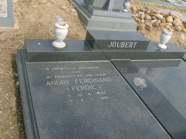 JOUBERT André Ferdinand 1933-1990