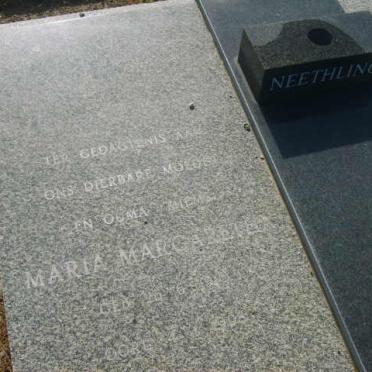 NEETHLING Maria Magdalena ?-1998
