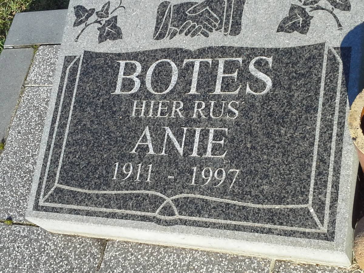 BOTES Anie 1911-1997