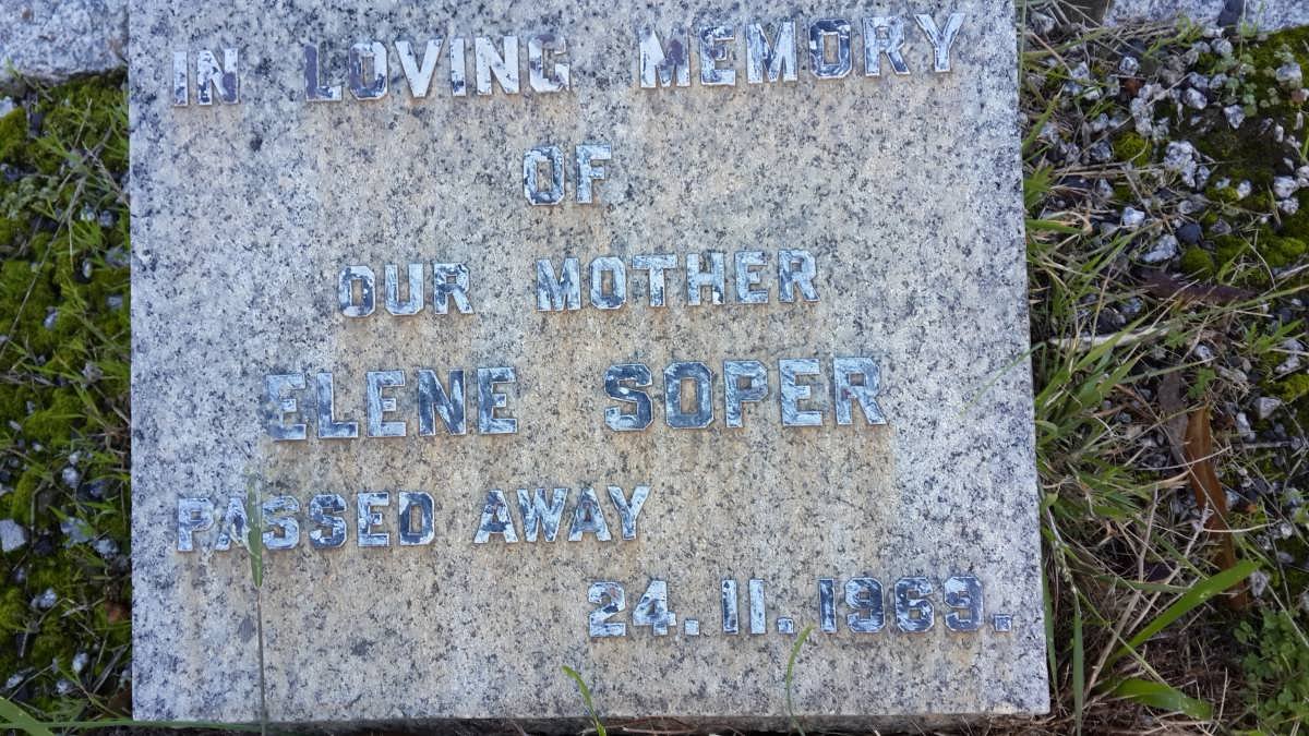 SOPER Elene -1969