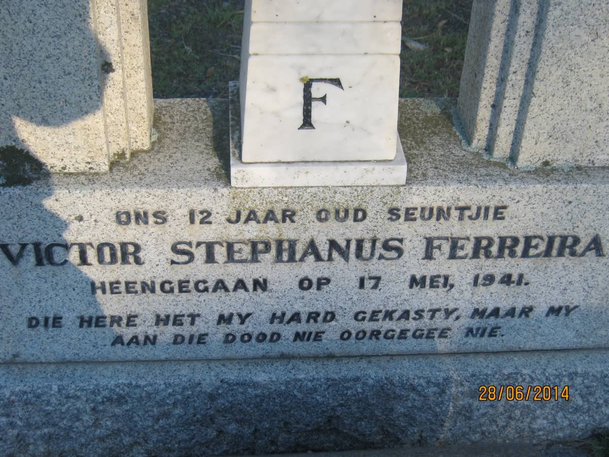 FERREIRA Victor Stephanus -1941