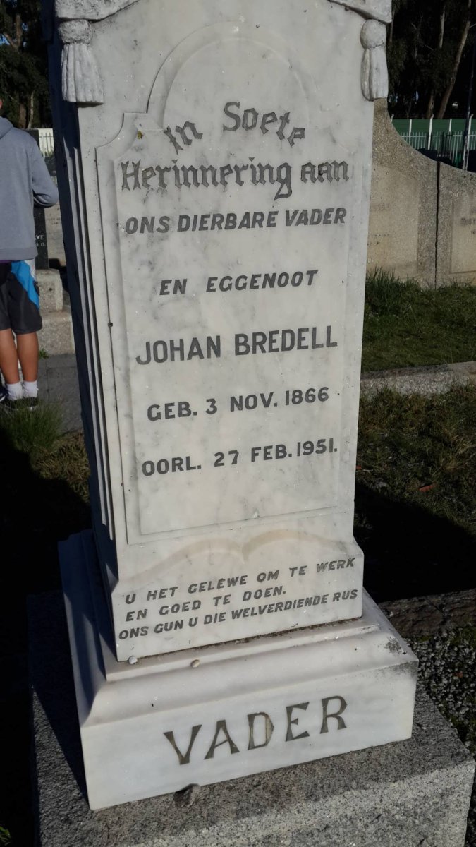 BREDELL Johan 1866-1951