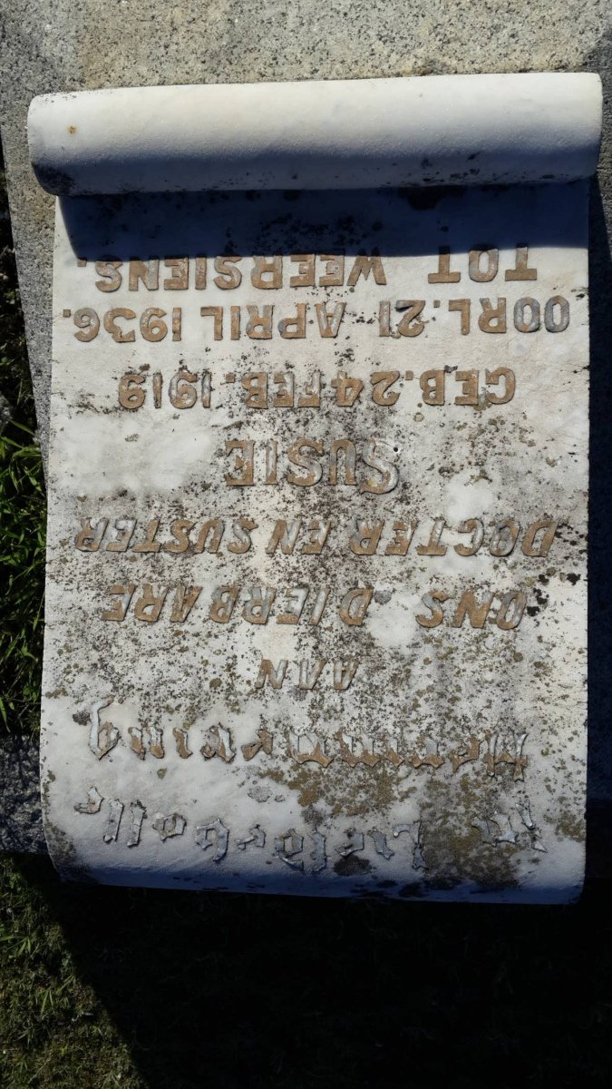 BRINK Susie 1919-1936