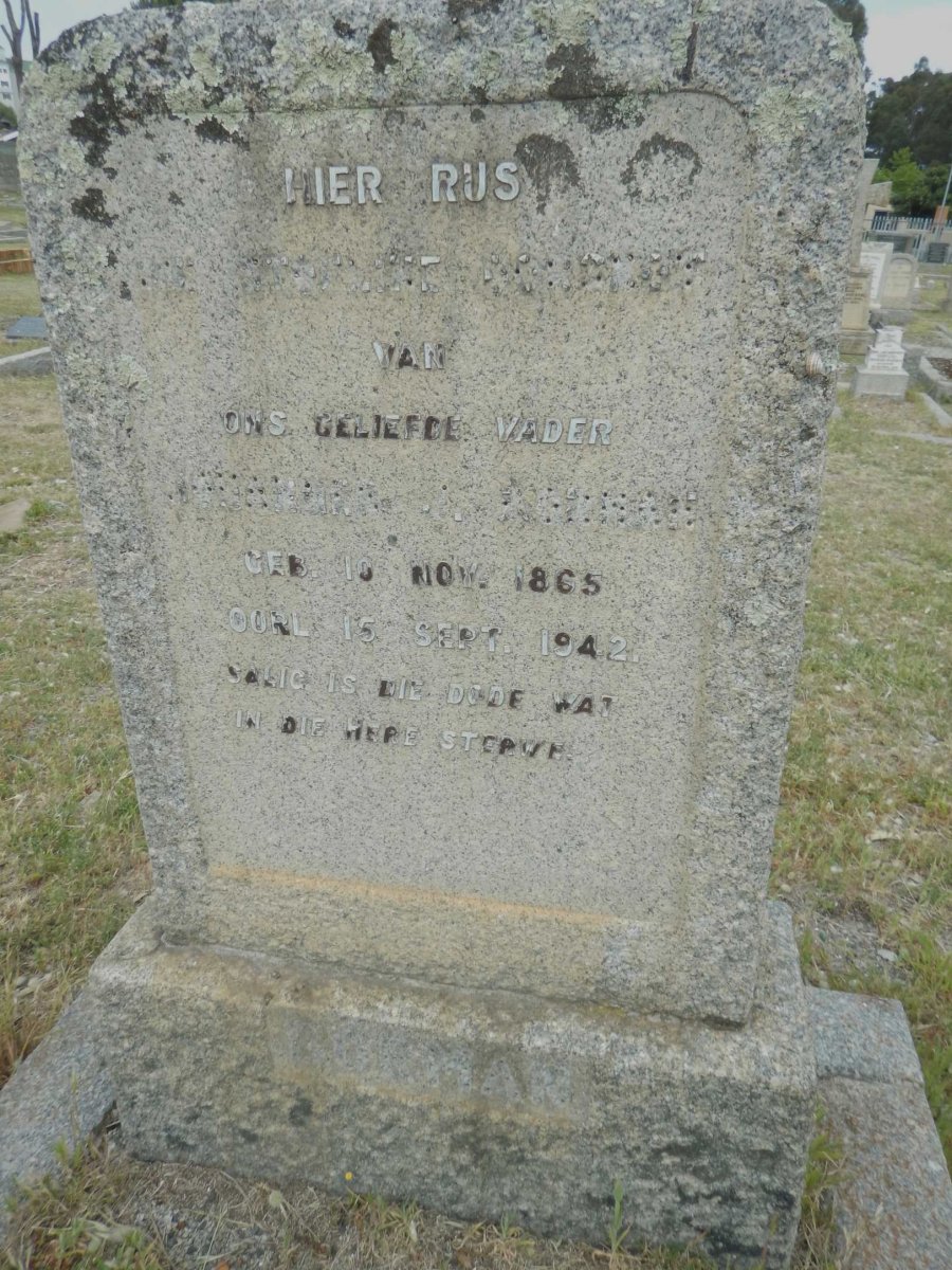 BORMAN Johannes J. 1865-1942