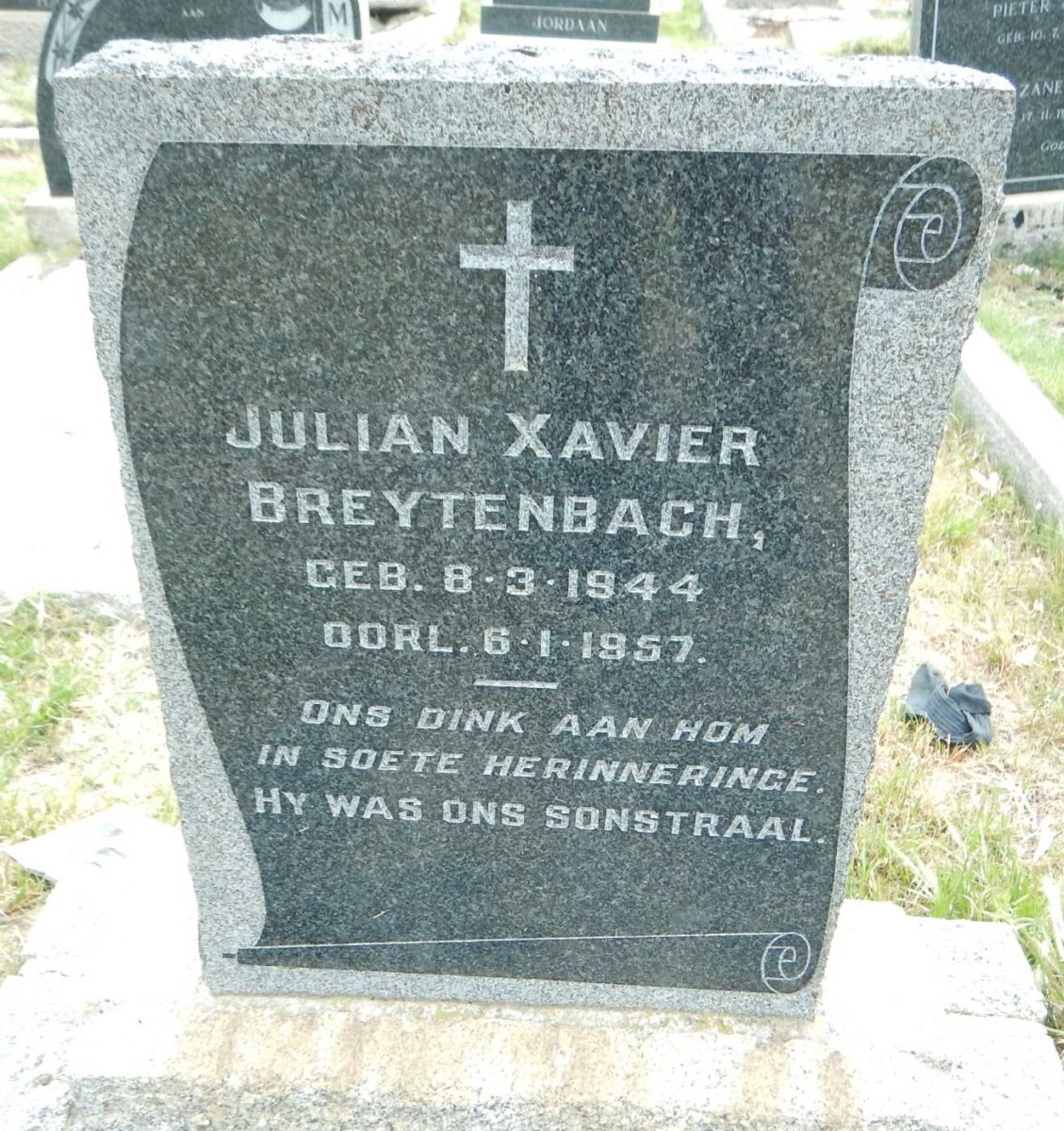 BREYTENBACH Julian Xavier 1944-1957