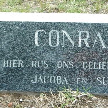 CONRADIE Jacoba :: CONRADIE Susanna