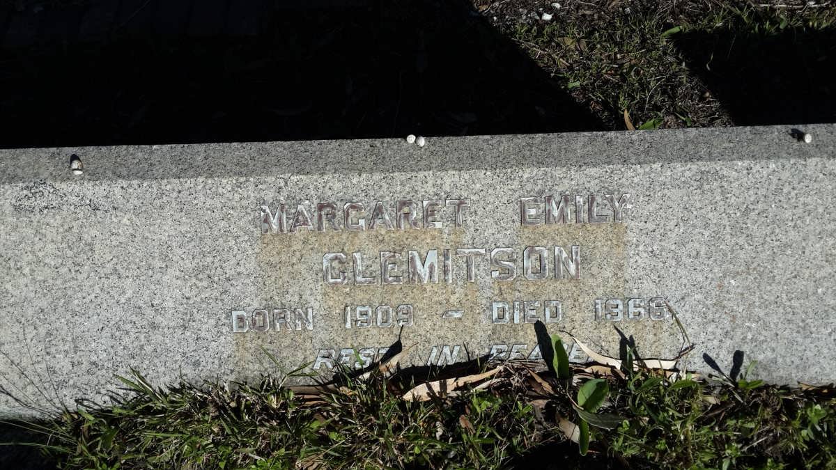 CLEMITSON Margaret Emily 1909-1966