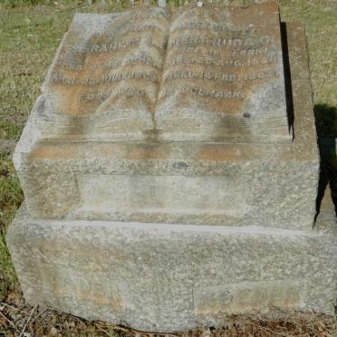 COETZEE Abraham L. 1862-1943 &amp; Gertruida C. De KLERK 1861-1943
