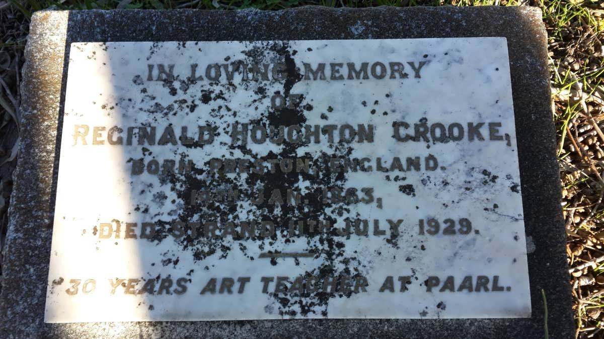 CROOKE Reginald Houghton 1863-1929
