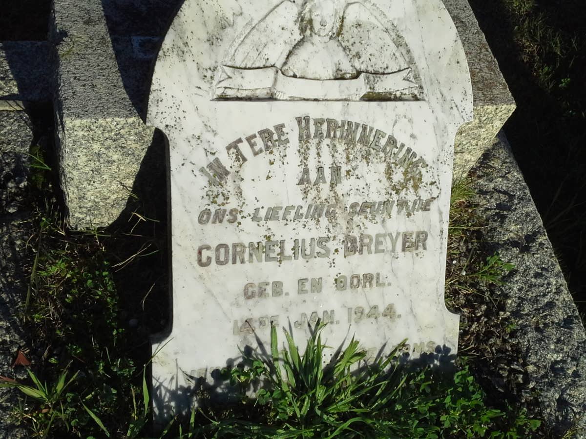 DREYER Cornelius 1944-1944