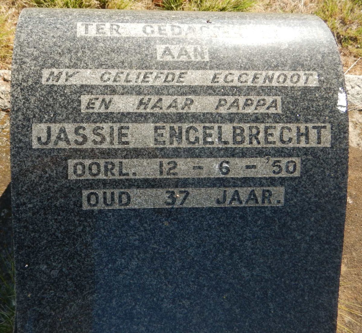 ENGELBRECHT Jassie -1950