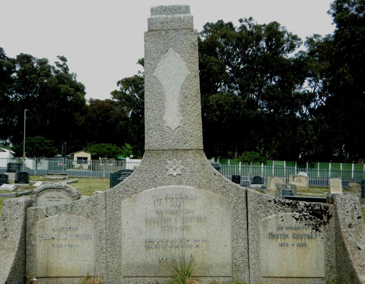 EKSTEEN Cornelis J. &amp; Cornelia M. 1862-1936 :: EKSTEEN Hester 1873-1952