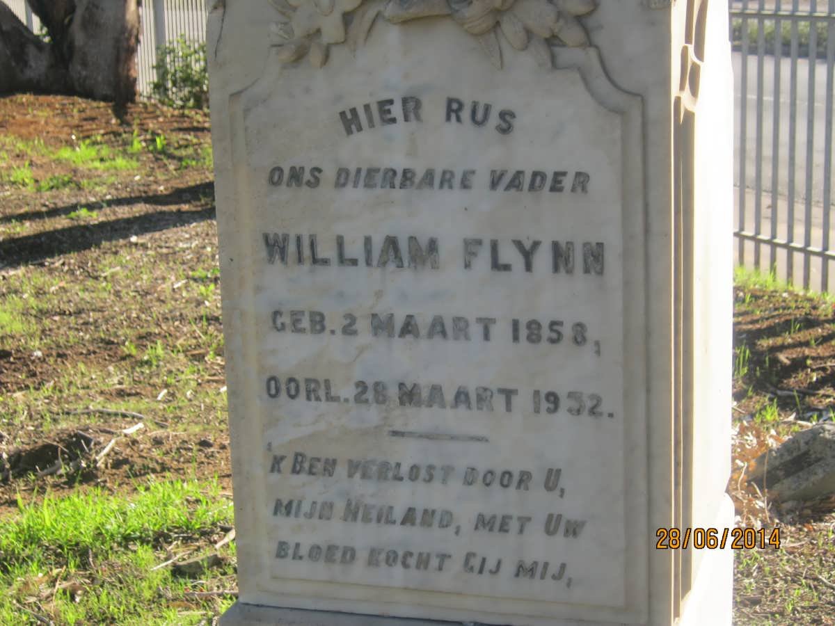 FLYNN William 1858-1952