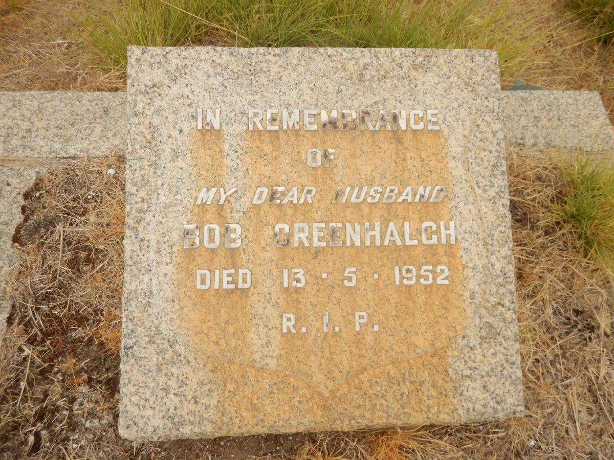 GREENHALGH Bob -1952
