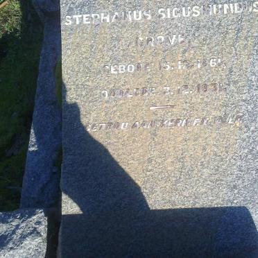 GROVÉ Stephanus Sigusmundus 1861-1931