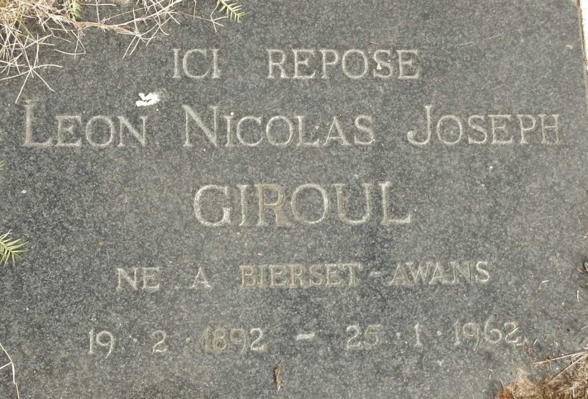 GIROUL Leon Nicolas Joseph 1892-1962
