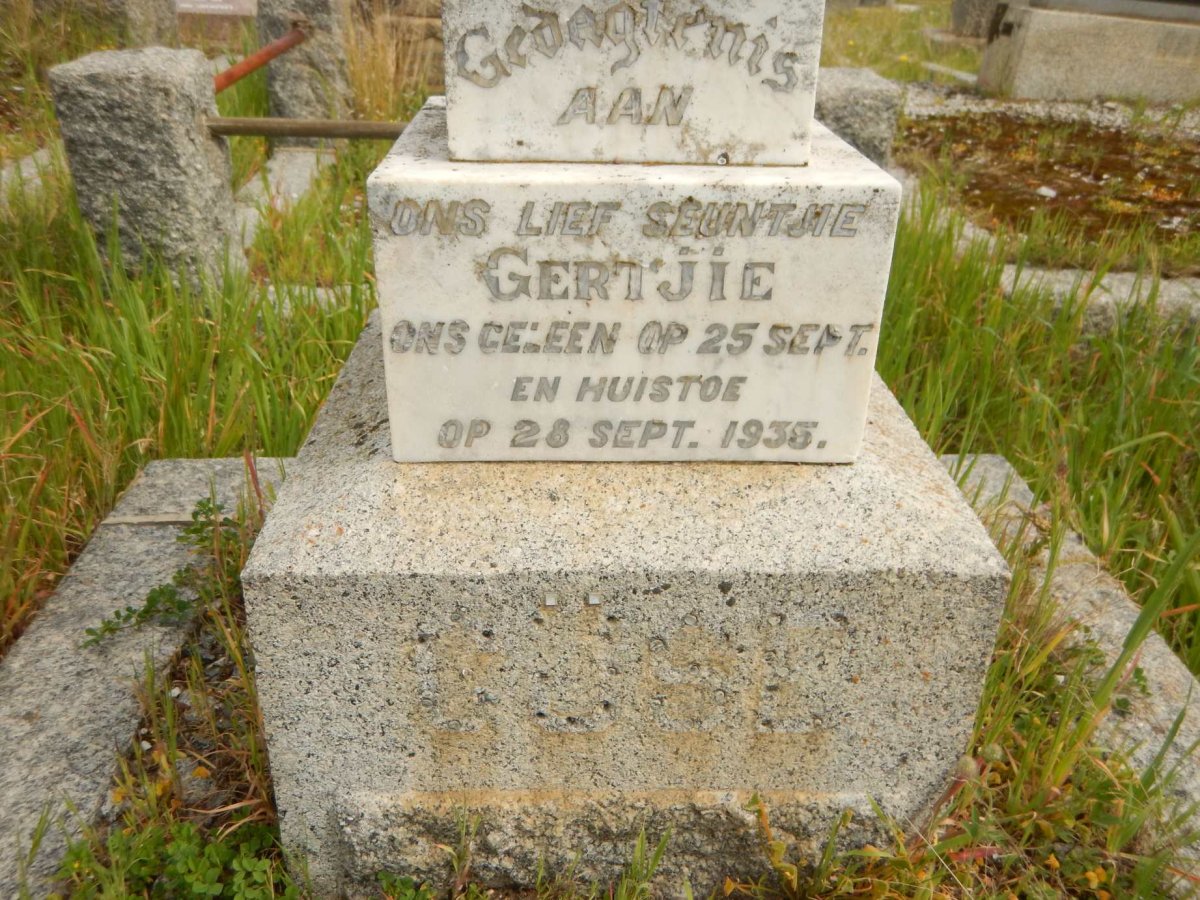 GUSE Gertjie 1935-1935