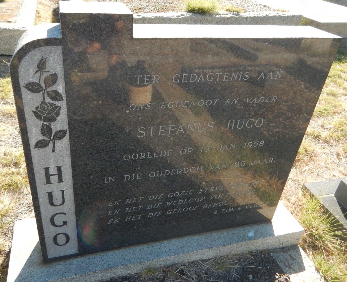 HUGO Stefanus Hugo -1958