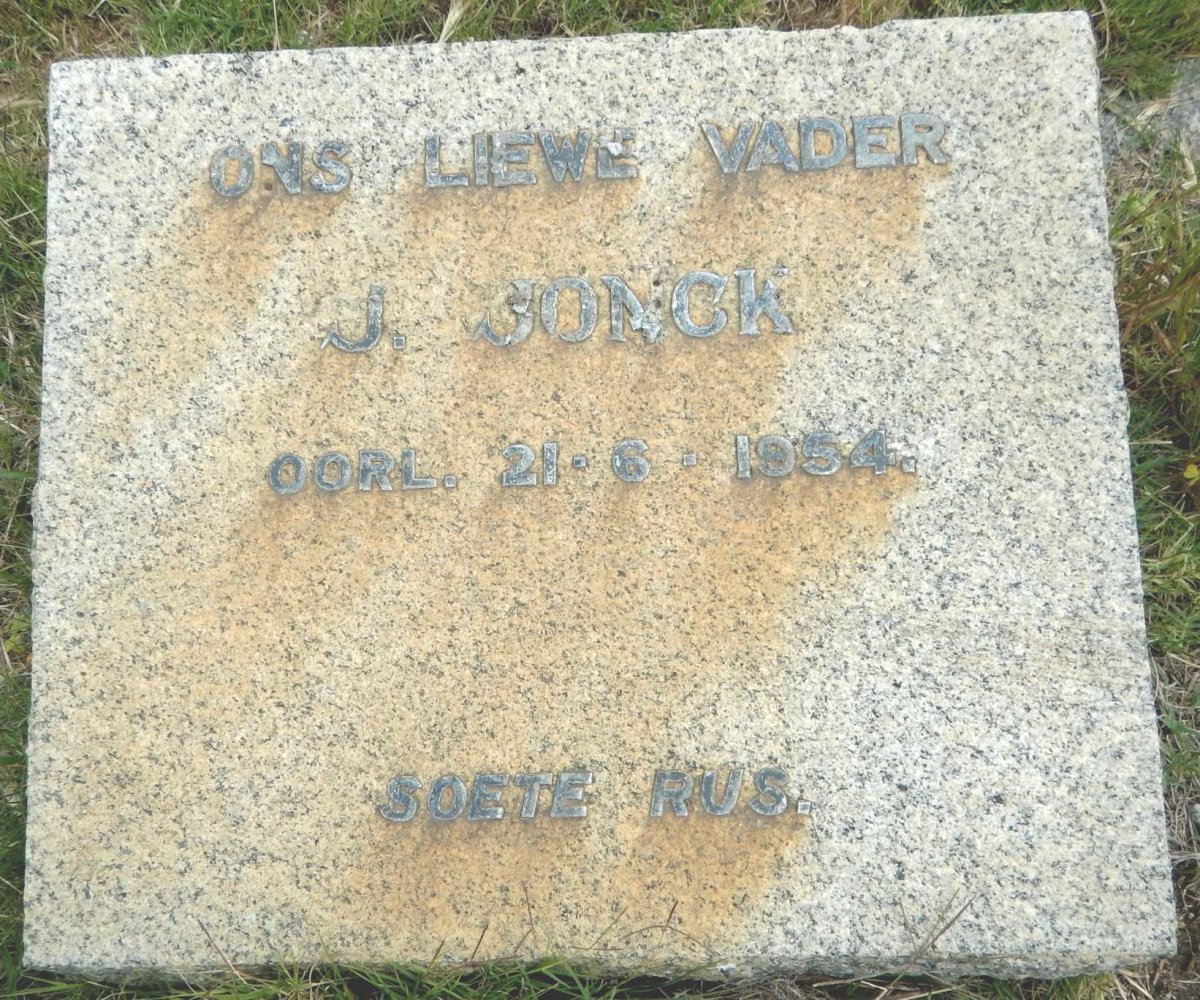 JONCK J. -1954