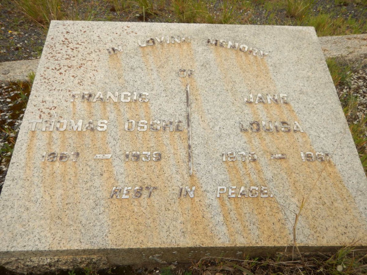 KIDD Francis Thomas Osche 1867-1939 &amp; Jane Louisa 1875-1961
