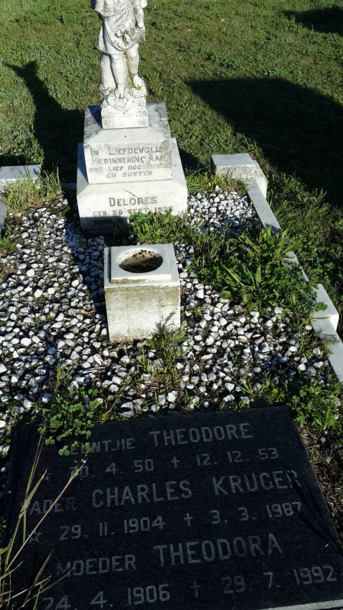 KRUGER Charles 1904-1987 &amp; Theodora 1906-1992 :: KRUGER Theodore 1950-1953 :: ? Delores 1936-