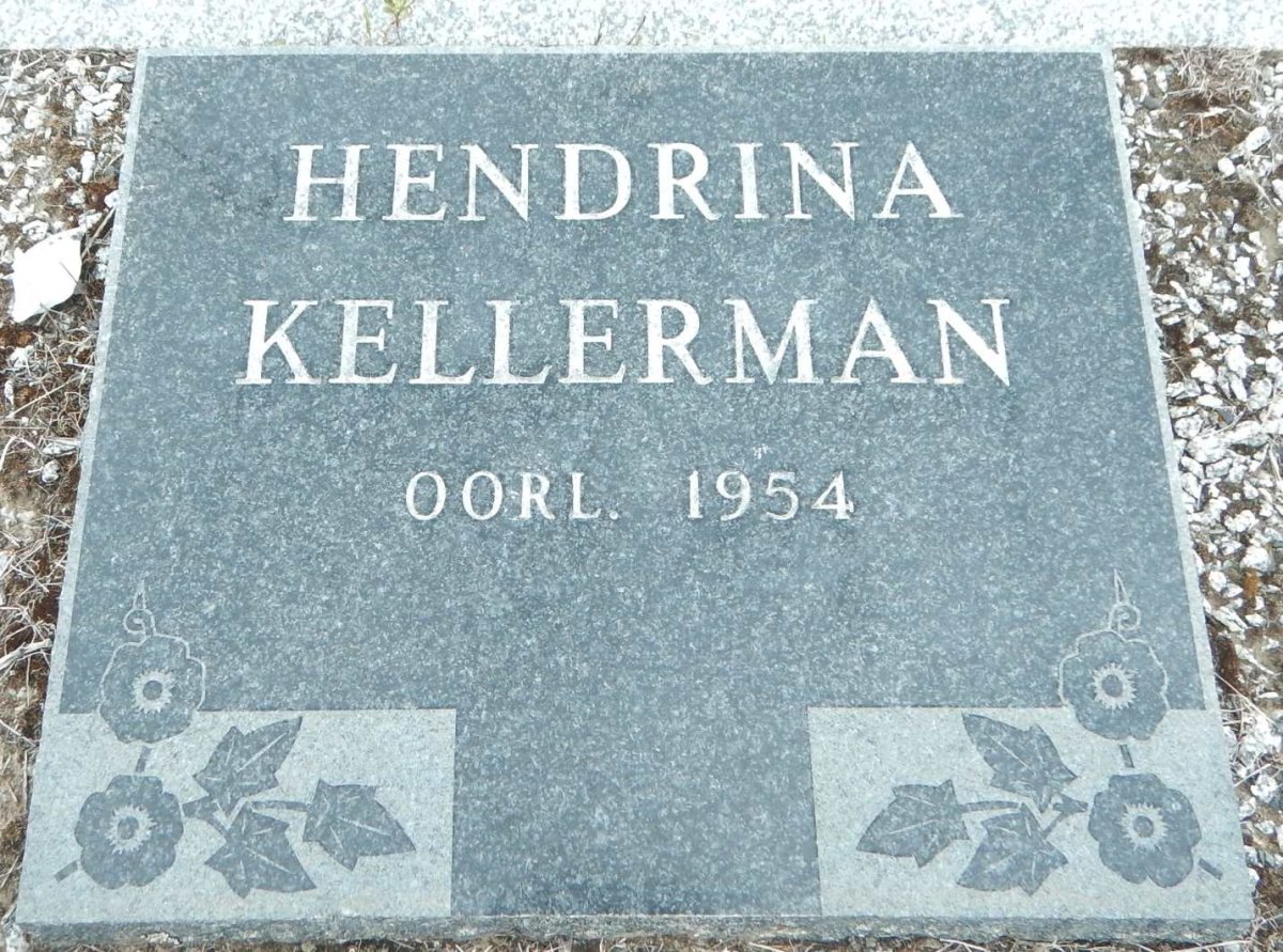 KELLERMAN Hendrina -1954