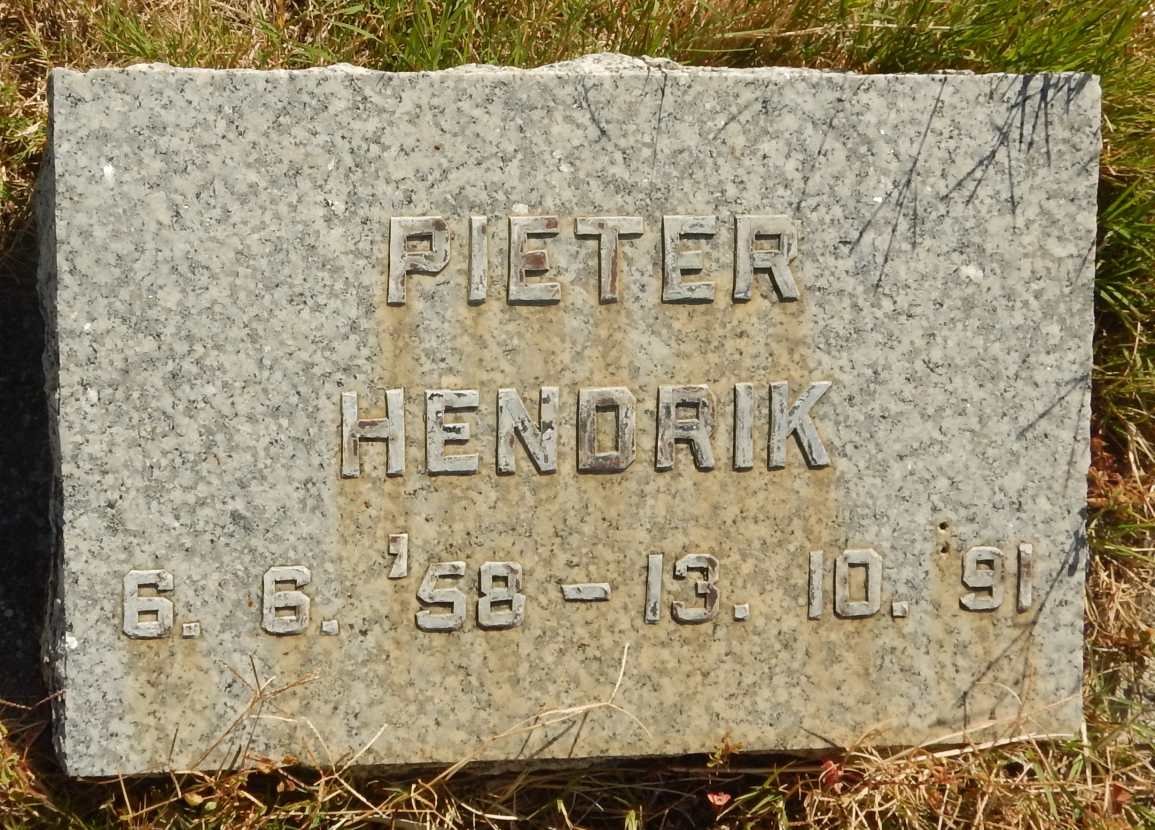 MALHERBE Pieter Hendrik 1958-1991