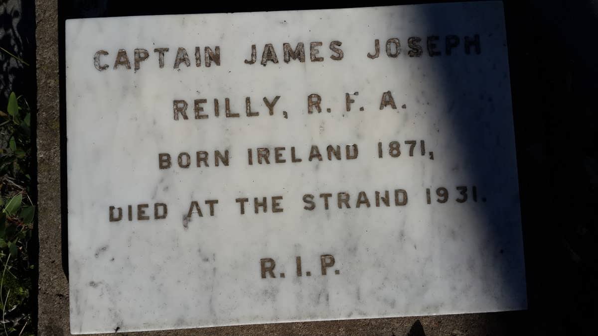 REILLY James Joseph 1871-1931