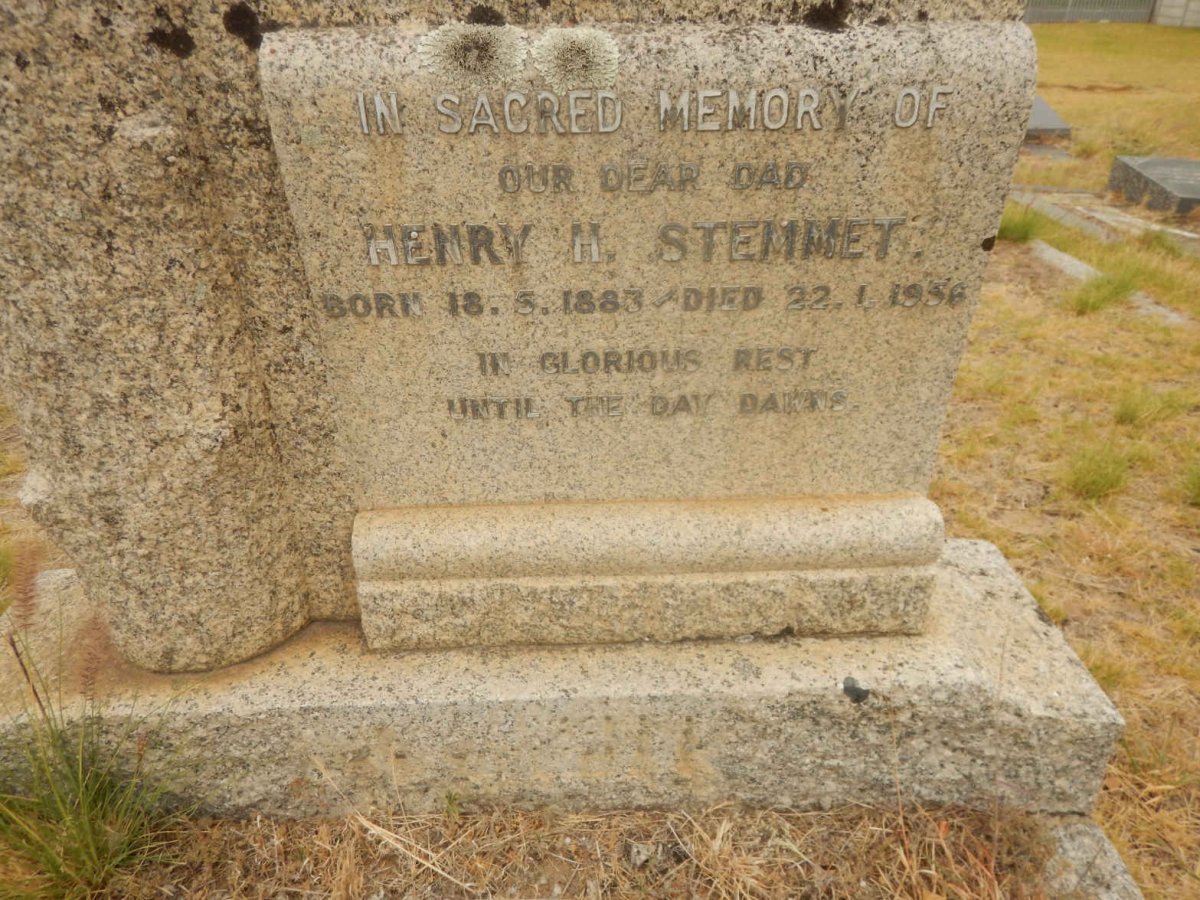 STEMMET Henry H. 1883-1956