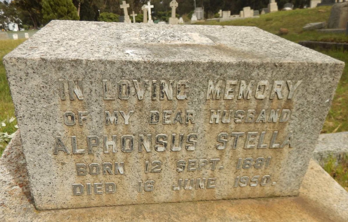 STELLA Alphonsus 1881-1950