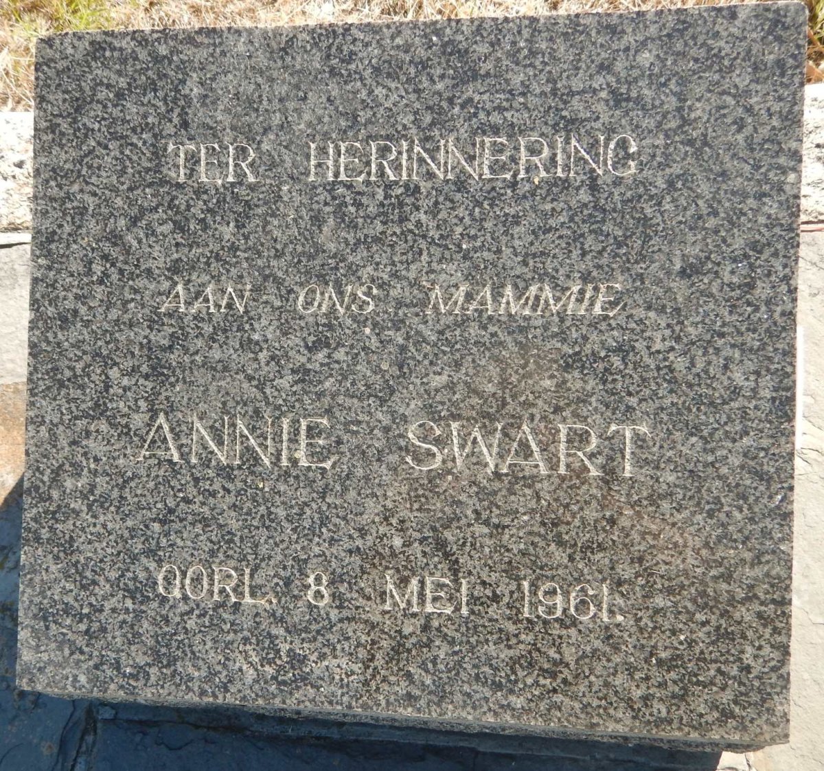 SWART Annie -1961