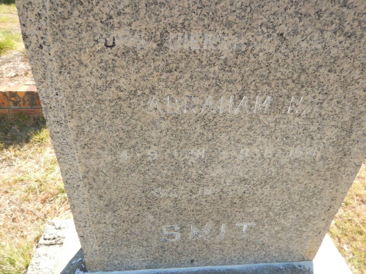 SMIT Abraham N. 1891-1971