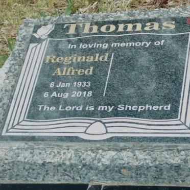 THOMAS Reginald Alfred 1933-2018