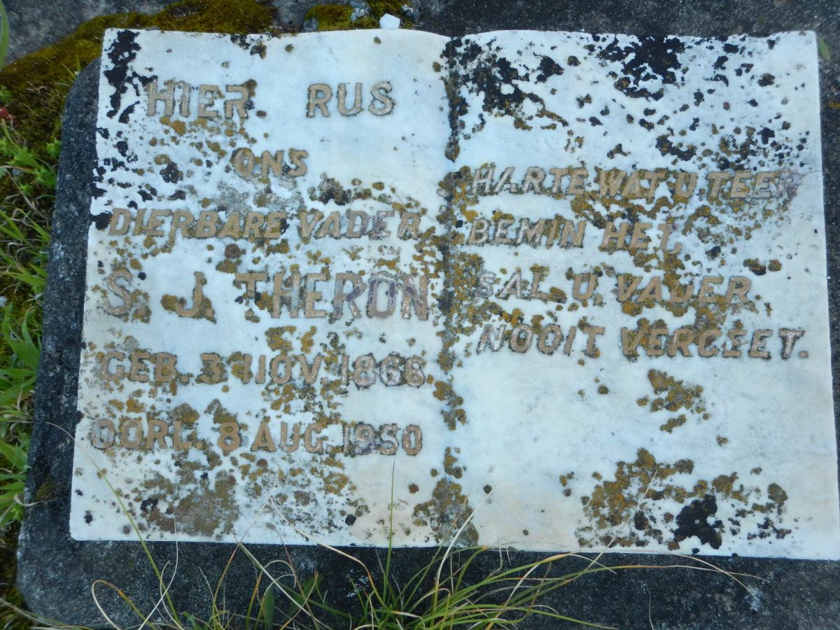 THERON S.J. 1866-1950 &amp; A.S. KEYTER 1868-1941