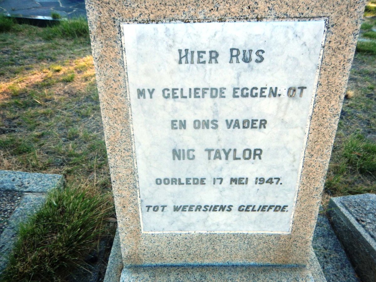 TAYLOR Nic -1947