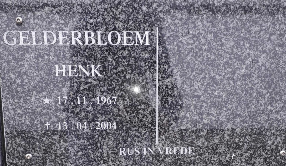 GELDERBLOEM Henk 1967-2004