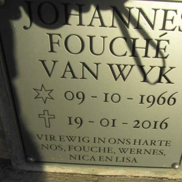 WYK Johannes Fouche, van 1966-2016