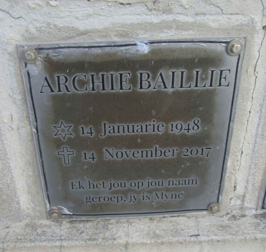 BAILLIE Archie 1948-2017