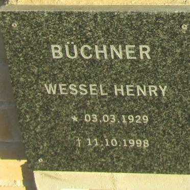 BUCHNER Wessel Henry 1929-1998