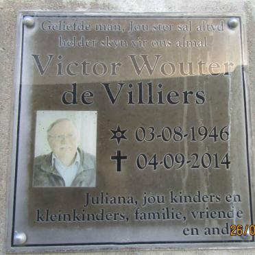 VILLIERS Victor Wouter, de 1946-2014