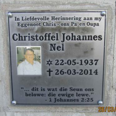 NEL Christoffel Johannes 1937-2014