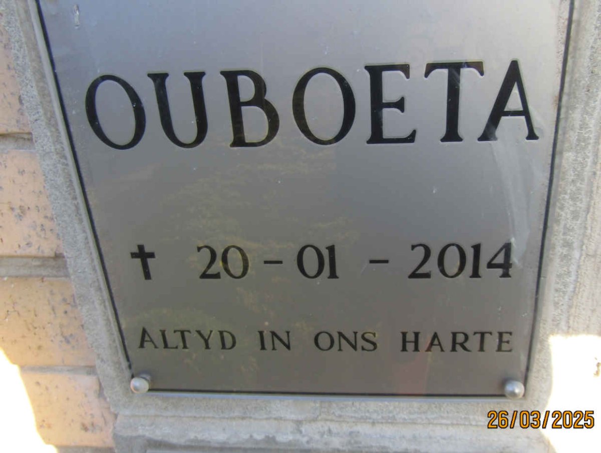 ? Ouboeta -2014