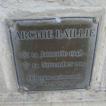BAILLIE Archie 1948-2017