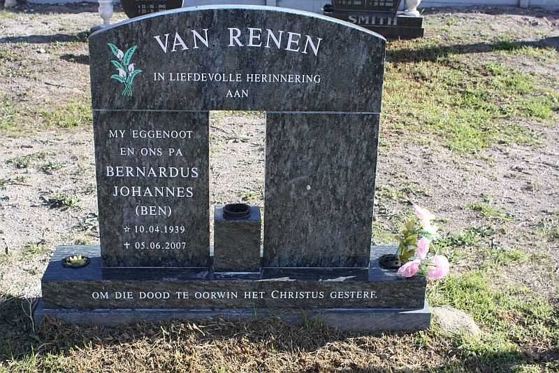 RENEN Bernardus Johannes, van 1939-2007 
