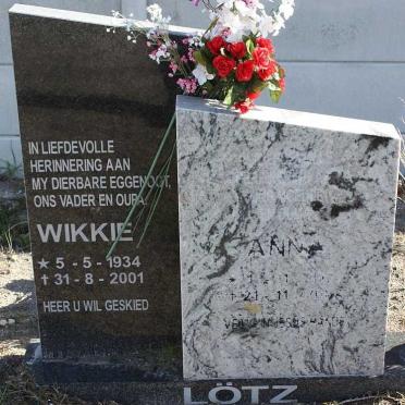 LOTZ Wikkie 1934-2001