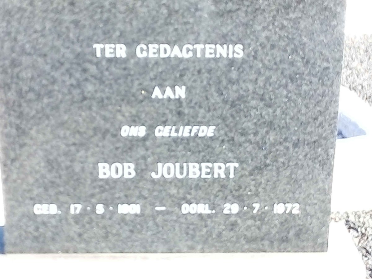 JOUBERT Bob -1972