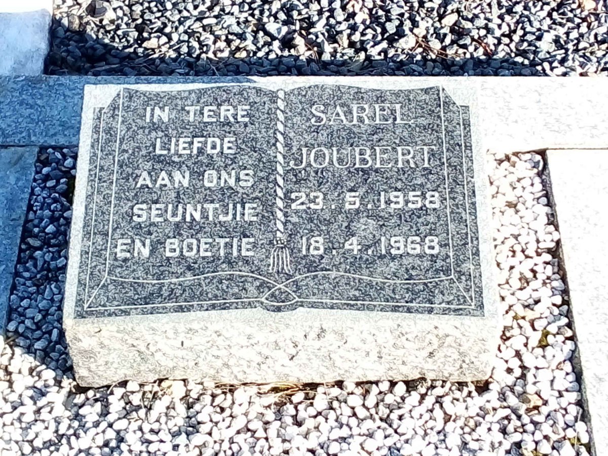 JOUBERT Sarel 1958-1968