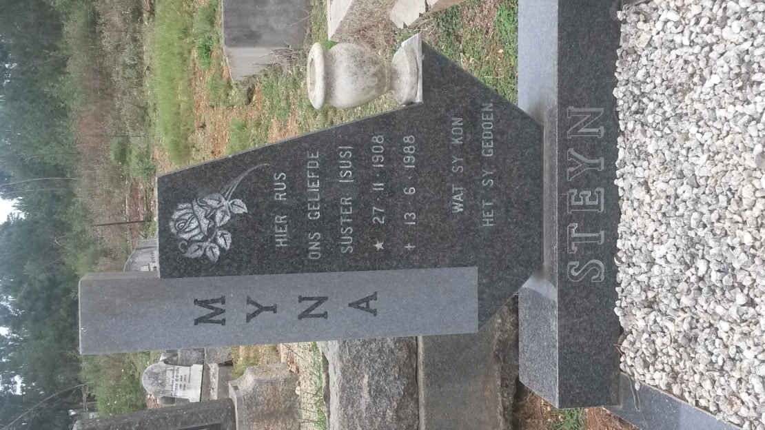 STEYN Myna 1908-1988